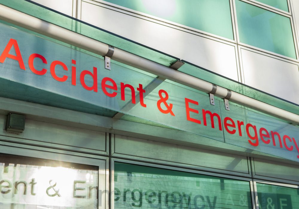 The,Sign,For,An,Accident,And,Emergency,Department.