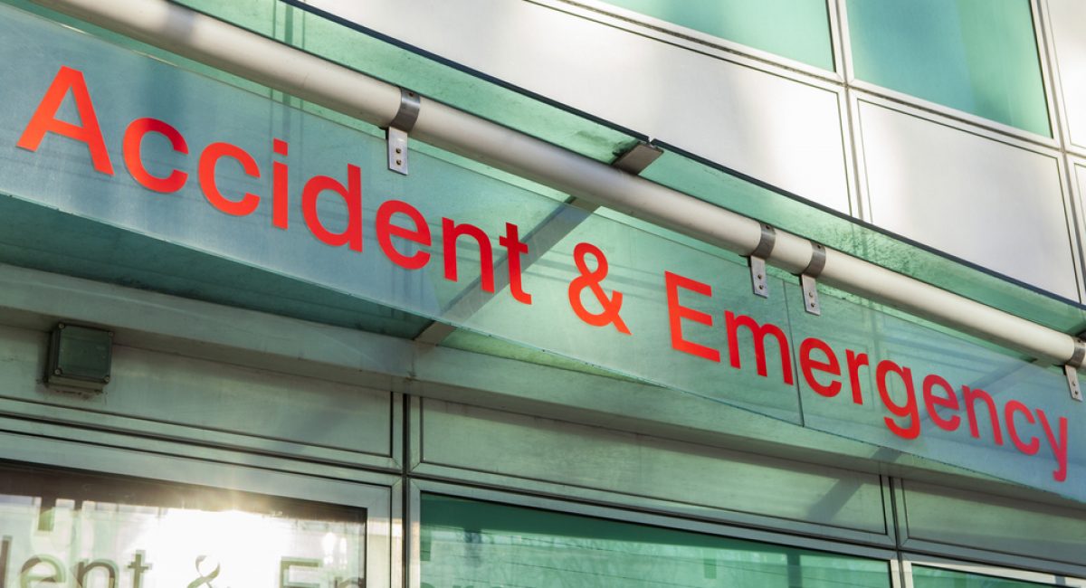 The,Sign,For,An,Accident,And,Emergency,Department.